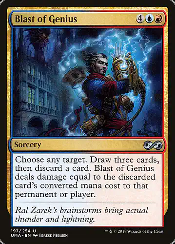 Blast of Genius - uma Spoiler