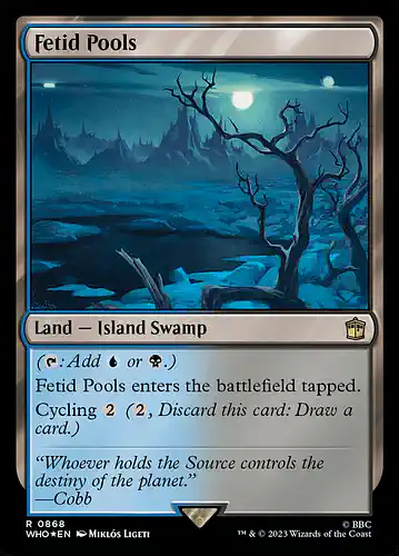 Fetid Pools - who Spoiler