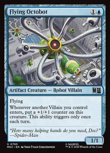 Flying Octobot - msc Spoiler