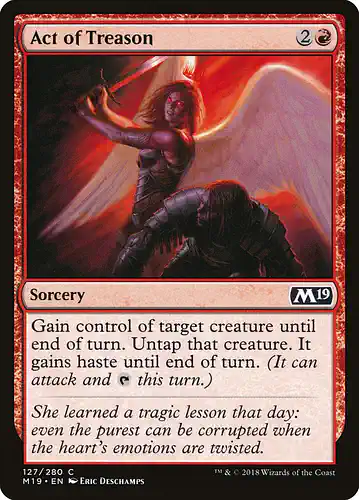 Act of Treason - m19 Spoiler