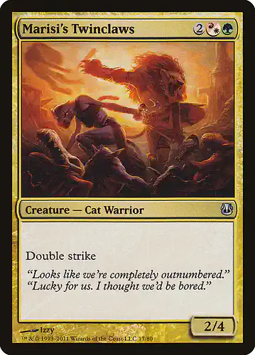 Marisi's Twinclaws - ddh Spoiler