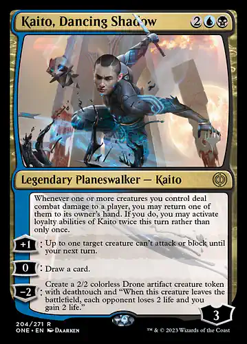 Kaito, Dancing Shadow - one Spoiler
