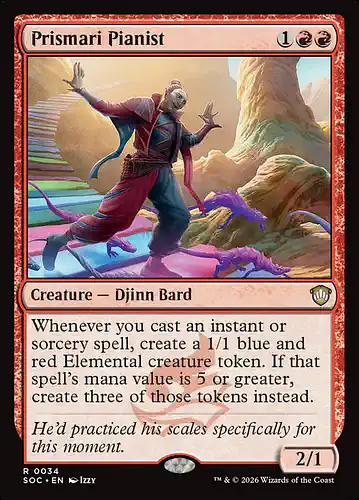 Prismari Pianist - soc Spoiler