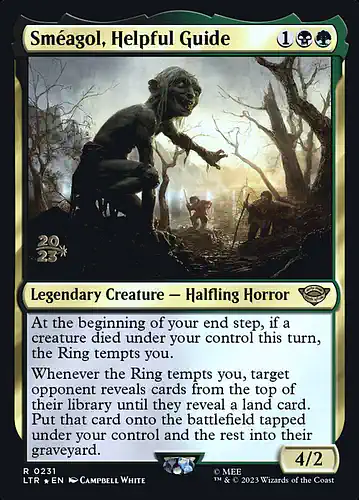Sméagol, Helpful Guide - ltr Spoiler