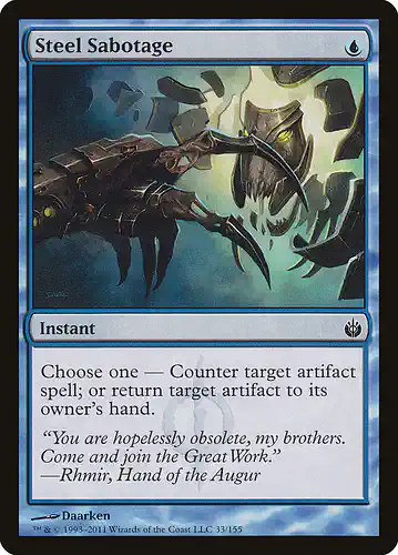 Steel Sabotage - mbs Spoiler
