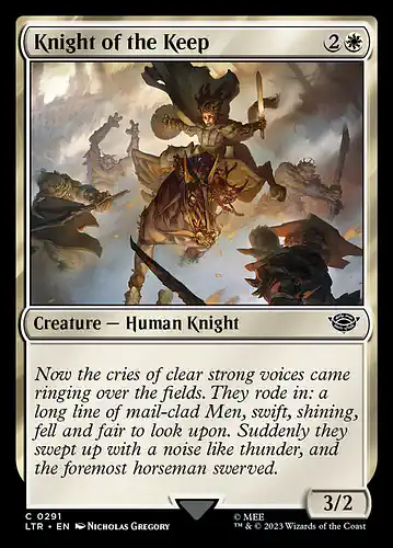 Knight of the Keep - ltr Spoiler