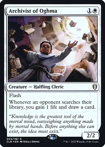 Archivist of Oghma - clb Spoiler