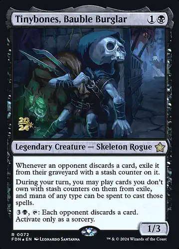 Tinybones, Bauble Burglar - fdn Spoiler