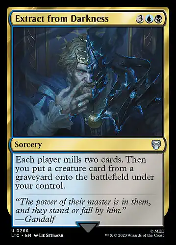 Extract from Darkness - ltc Spoiler