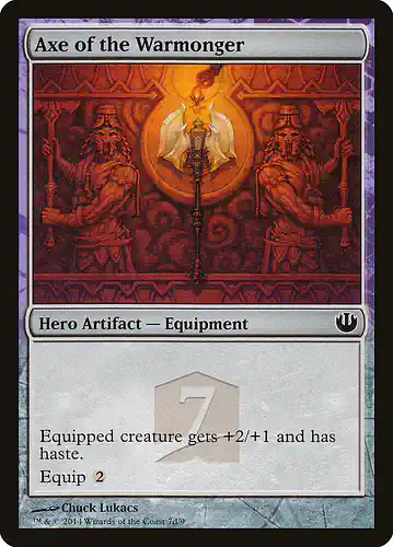 Axe of the Warmonger - jou Spoiler