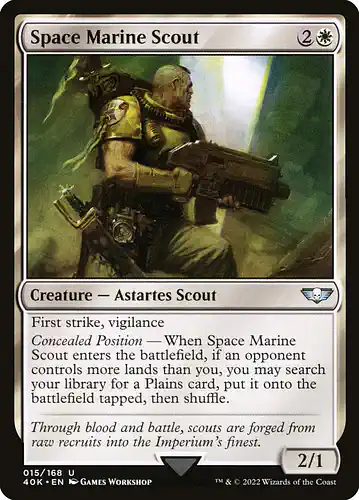 Space Marine Scout - 40k Spoiler
