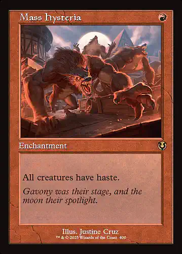 Mass Hysteria - inr Spoiler