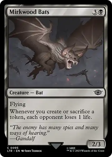 Mirkwood Bats - ltr Spoiler