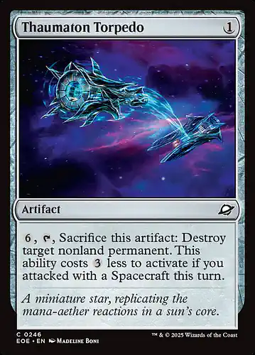 Thaumaton Torpedo - eoe Spoiler