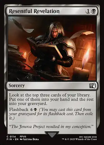 Resentful Revelation - fin Spoiler