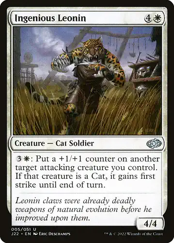 Ingenious Leonin - j22 Spoiler