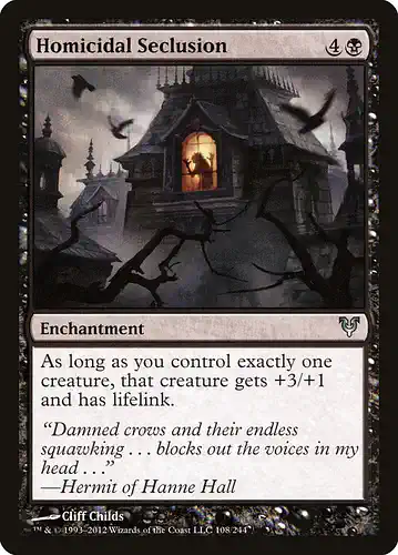 Homicidal Seclusion - avr Spoiler