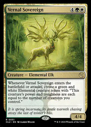 Vernal Sovereign - clu Spoiler