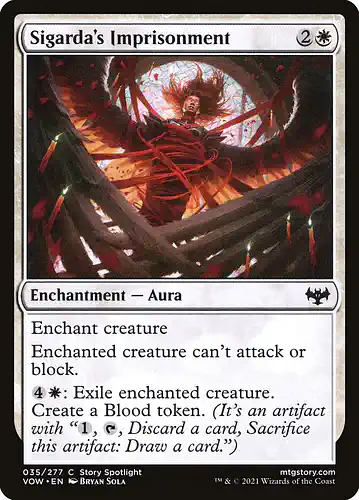 Sigarda's Imprisonment - vow Spoiler