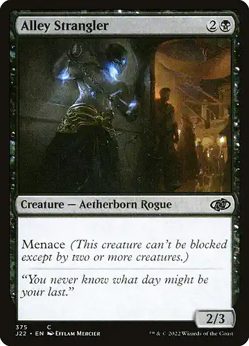 Alley Strangler - j22 Spoiler