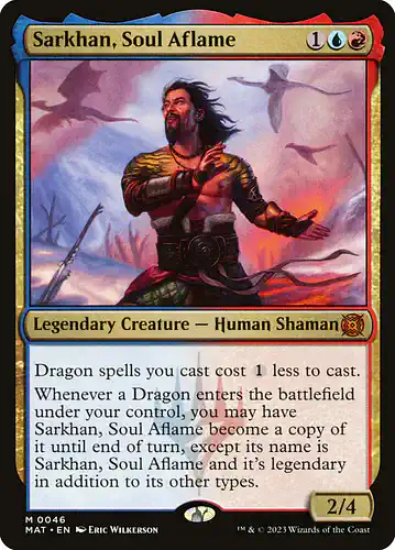 Sarkhan, Soul Aflame - mat Spoiler