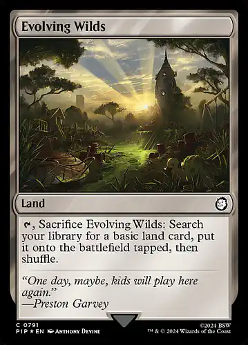 Evolving Wilds - pip Spoiler