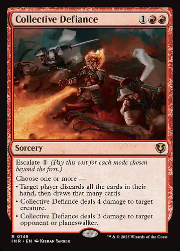 Collective Defiance - inr Spoiler