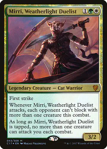 Mirri, Weatherlight Duelist - c17 Spoiler