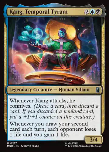Kang, Temporal Tyrant - msh Spoiler