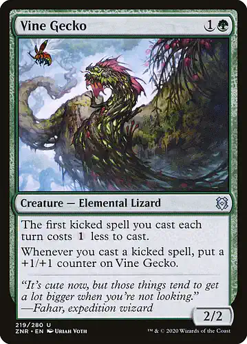 Vine Gecko - znr Spoiler