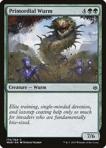 Primordial Wurm - war Spoiler