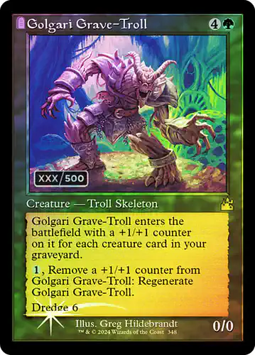 Golgari Grave-Troll - rvr Spoiler