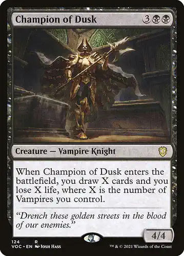 Champion of Dusk - voc Spoiler