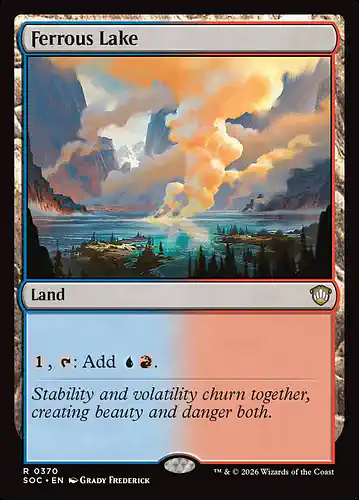 Ferrous Lake - soc Spoiler