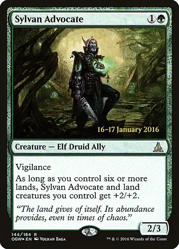 Sylvan Advocate - ogw Spoiler