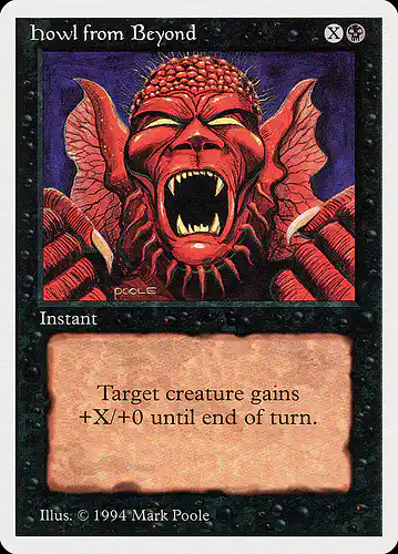 Howl from Beyond - sum Spoiler