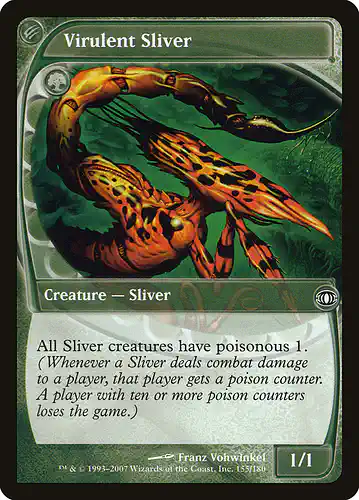 Virulent Sliver - fut Spoiler
