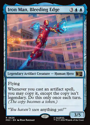 Iron Man, Bleeding Edge - msc Spoiler