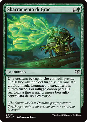 Burrog Barrage - sos Spoiler