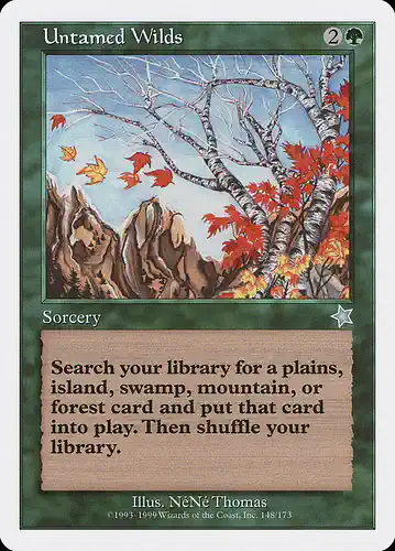 Untamed Wilds - s99 Spoiler