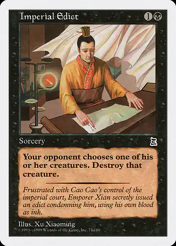 Imperial Edict - ptk Spoiler