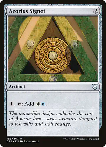 Azorius Signet - c18 Spoiler