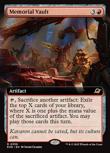 Memorial Vault - eoe Spoiler
