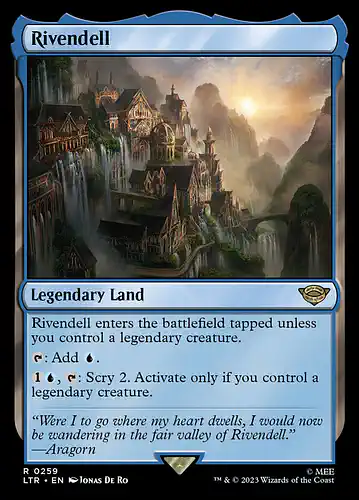 Rivendell - ltr Spoiler