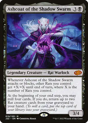 Ashcoat of the Shadow Swarm - j22 Spoiler