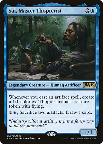Sai, Master Thopterist - m19 Spoiler