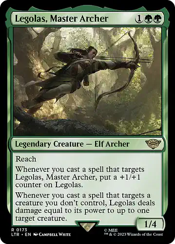 Legolas, Master Archer - ltr Spoiler