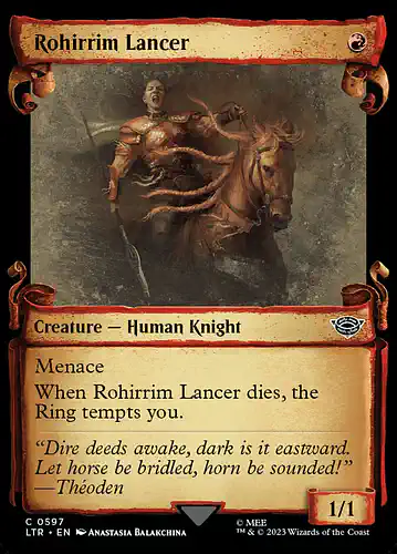 Rohirrim Lancer - ltr Spoiler