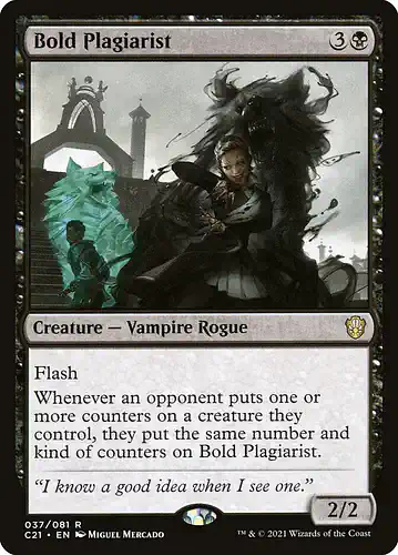 Bold Plagiarist - c21 Spoiler