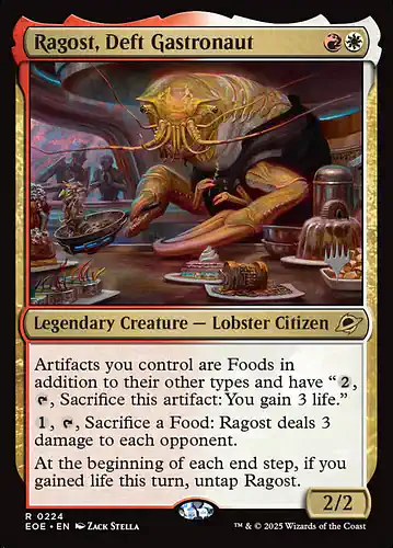 Ragost, Deft Gastronaut - eoe Spoiler
